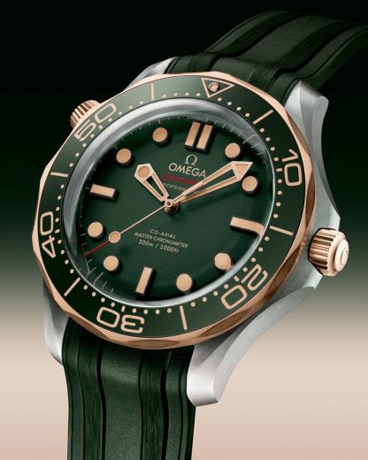 Omega Seamaster Diver 300M 42 mm, Titan - Bronze-Gold mit Kautschukband 210.92.42.20.10.001 – Bild 4