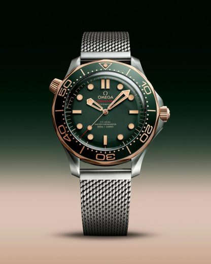 Omega Seamaster Diver 300M 42 mm, Titan - Bronze-Gold mit Titanband 210.90.42.20.10.001 – Bild 3
