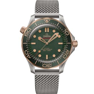Omega Seamaster Diver 300M 42 mm, Titan - Bronze-Gold mit Titanband 210.90.42.20.10.001
