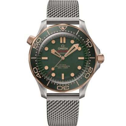 Omega Seamaster Diver 300M 42 mm, Titan - Bronze-Gold mit Titanband 210.90.42.20.10.001