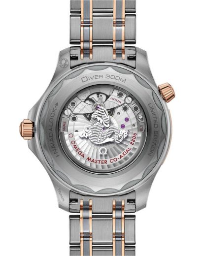 Omega Seamaster Diver 300M 42 mm, Titan – Tantal – Sedna™-Gold mit Titan – Tantal – Sedna™-Gold 210.60.42.20.99.001 – Bild 2