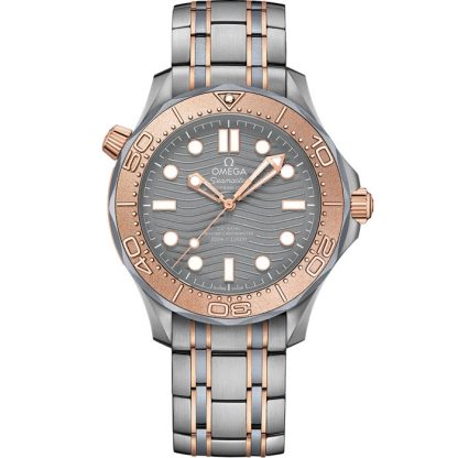 Omega Seamaster Diver 300M 42 mm, Titan – Tantal – Sedna™-Gold mit Titan – Tantal – Sedna™-Gold 210.60.42.20.99.001