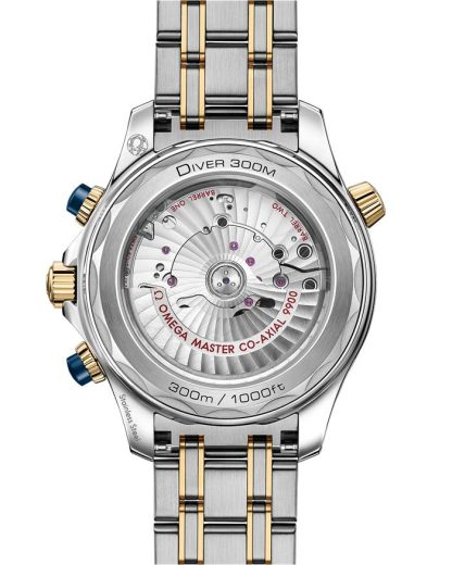 Omega Seamaster Diver 300M 44 mm, Stahl - Gelbgold mit Stahl- und Gelbgoldband 210.20.44.51.03.001 – Bild 2