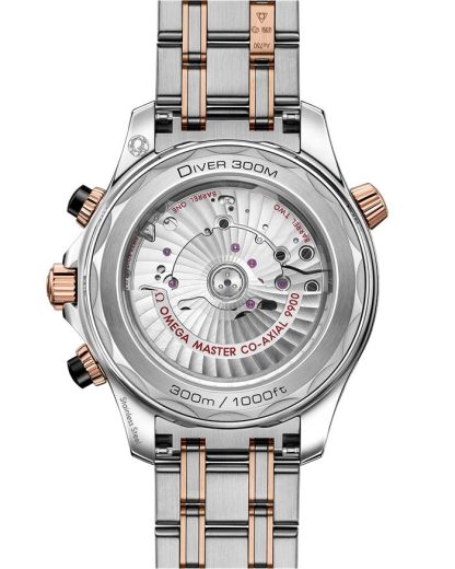 Omega Seamaster Diver 300M 44 mm, Stahl - Sedna™-Gold mit Stahl- und Sedna™-Goldband 210.20.44.51.01.001 – Bild 2