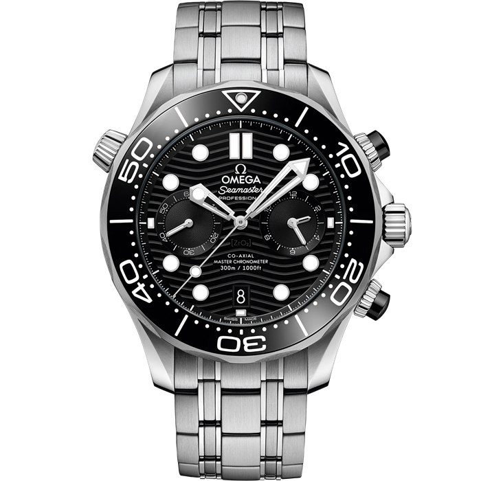 Omega Seamaster Diver 300M 44 mm, Stahl mit Stahlarmband 210.30.44.51.01.001