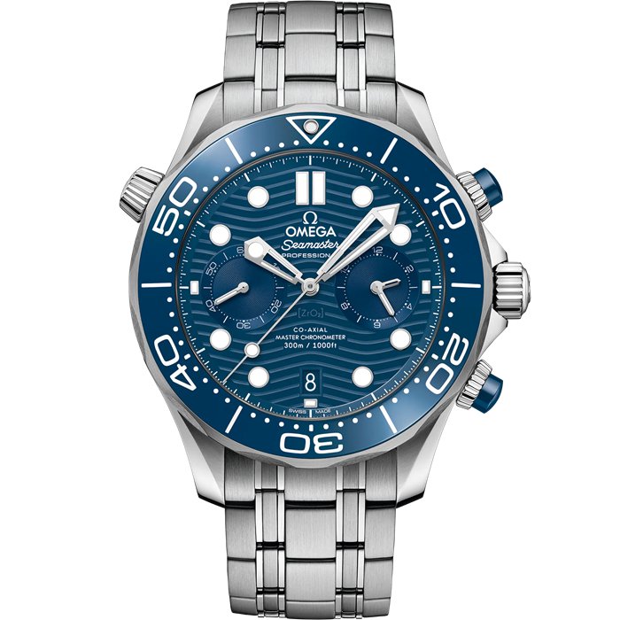 Omega Seamaster Diver 300M 44 mm, Stahl mit Stahlarmband 210.30.44.51.03.001