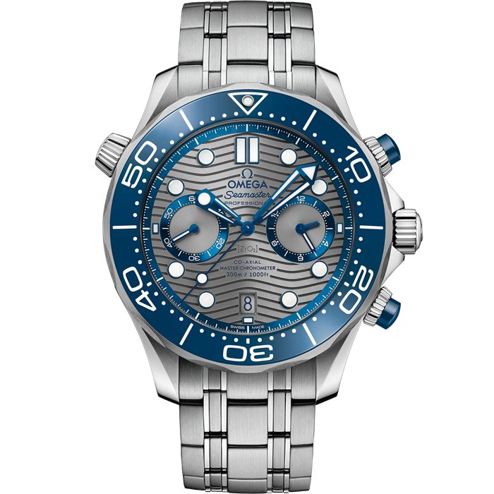 Omega Seamaster Diver 300M 44 mm, Stahl mit Stahlarmband 210.30.44.51.06.001
