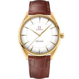 Omega Seamaster Offizieller olympischer Zeitnehmer 39,5 mm, Gelbgold mit Lederarmband 522.53.40.20.04.001
