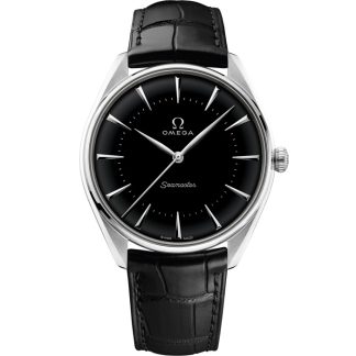 Omega Seamaster Offizieller olympischer Zeitnehmer 39,5 mm, Platin mit Lederarmband 522.93.40.20.01.001