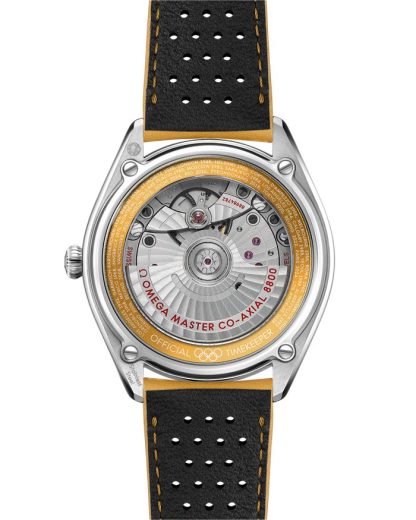 Omega Seamaster Offizieller olympischer Zeitnehmer 39,5 mm, Stahl mit Lederarmband 522.32.40.20.01.002 – Bild 2