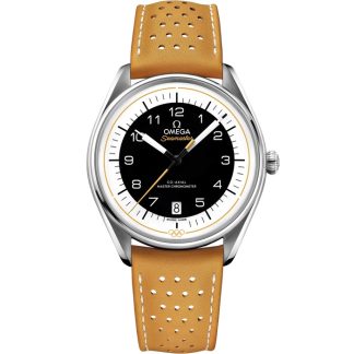 Omega Seamaster Offizieller olympischer Zeitnehmer 39,5 mm, Stahl mit Lederarmband 522.32.40.20.01.002