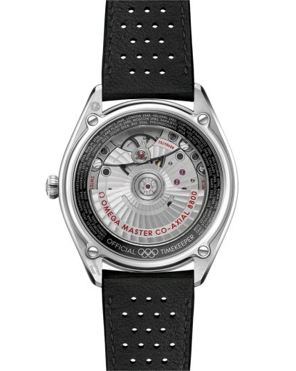 Omega Seamaster Offizieller olympischer Zeitnehmer 39,5 mm, Stahl mit Lederarmband 522.32.40.20.01.003 – Bild 2