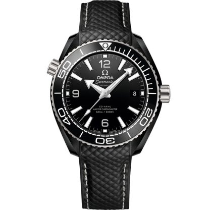 Omega Seamaster Planet Ocean 600M 39,5 mm, Schwarze Keramik mit Kautschukband 215.92.40.20.01.001