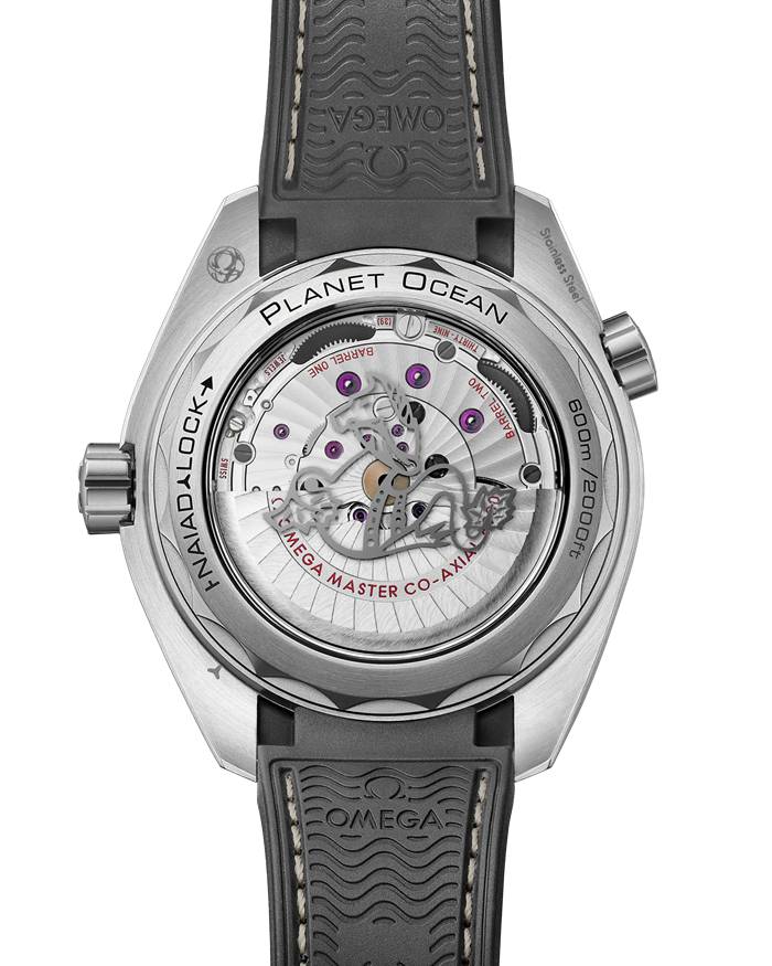 Omega Seamaster Planet Ocean 600M 43,5 mm, Stahl mit Kautschukband 215.32.44.21.01.002 – Bild 2