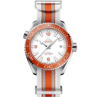 Omega Seamaster Planet Ocean 600M 43,5 mm, Stahl mit NATO-Armband 215.32.44.21.04.001
