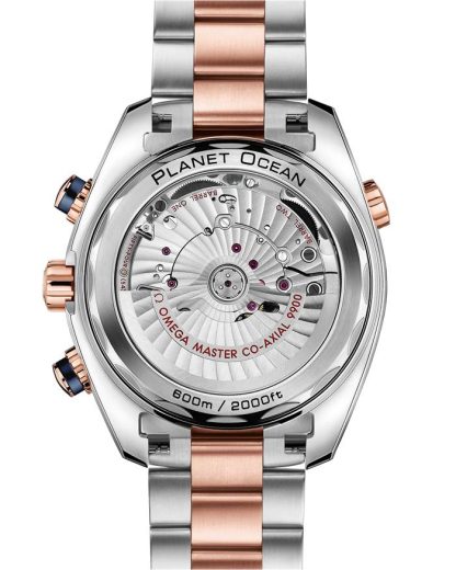 Omega Seamaster Planet Ocean 600M 45,5 mm, Stahl - Sedna™-Gold mit Stahl- und Sedna™-Goldband 215.20.46.51.03.001 – Bild 2