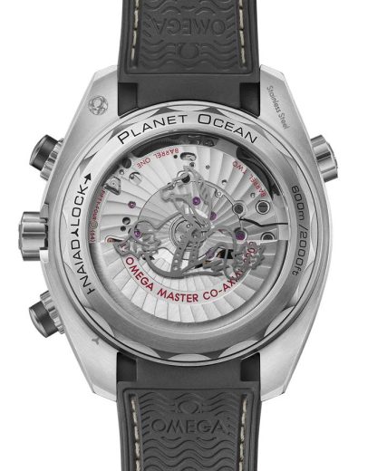 Omega Seamaster Planet Ocean 600M 45,5 mm, Stahl mit Kautschukband 215.32.46.51.01.004 – Bild 2