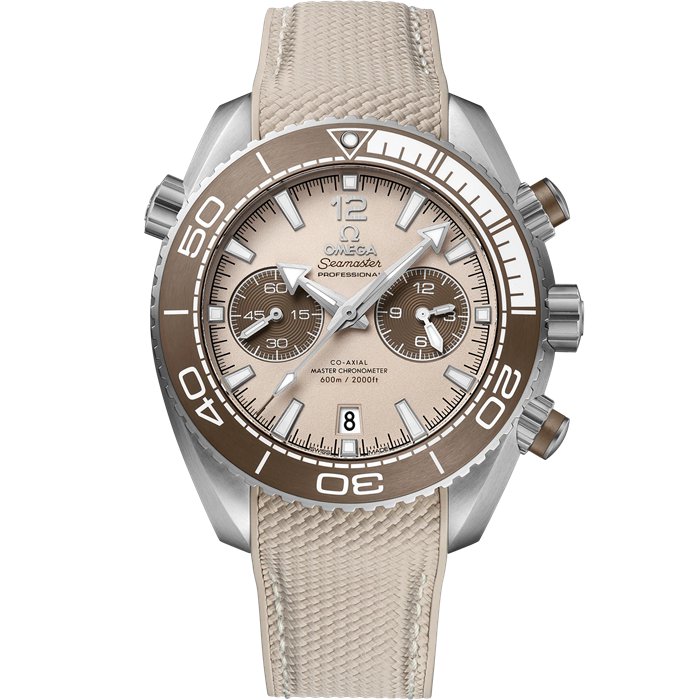 Omega Seamaster Planet Ocean 600M 45,5 mm, Stahl mit Kautschukband 215.32.46.51.09.001