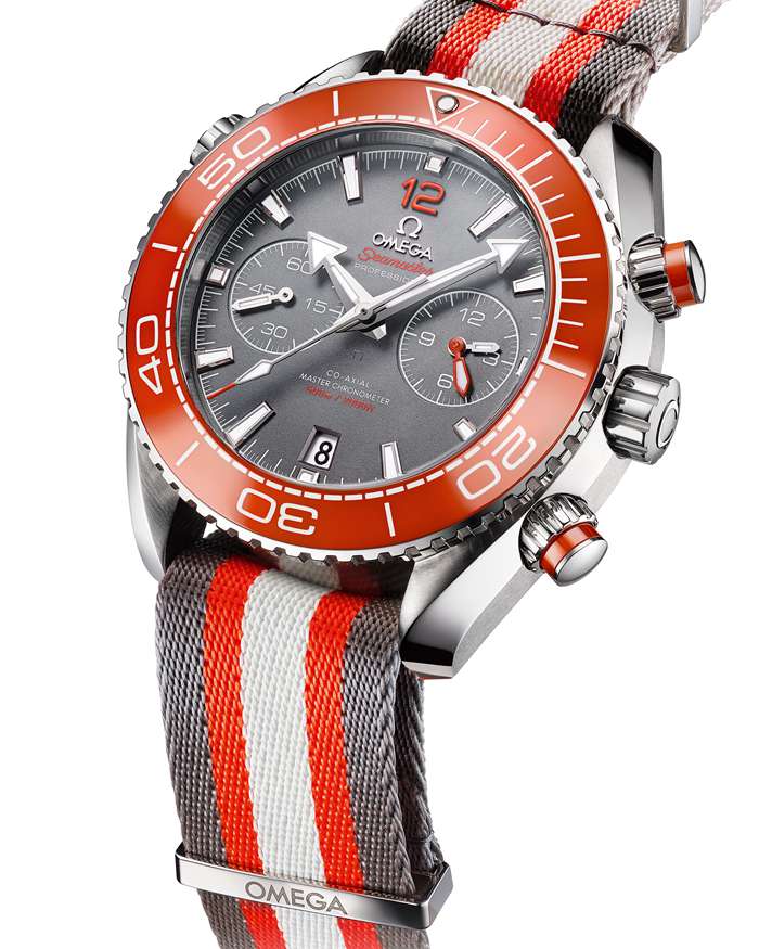Omega Seamaster Planet Ocean 600M 45,5 mm, Stahl mit NATO-Armband 215.32.46.51.99.001 – Bild 3