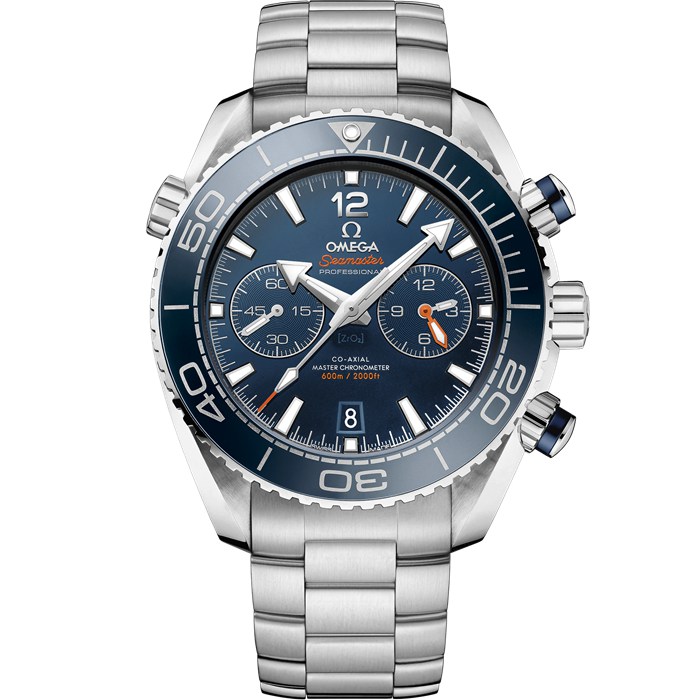 Omega Seamaster Planet Ocean 600M 45,5 mm, Stahl mit Stahlarmband 215.30.46.51.03.001