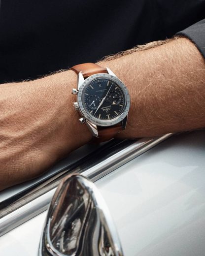 Omega Speedmaster '57 40,5 mm, Stahl mit Lederarmband 332.12.41.51.01.001 – Bild 3
