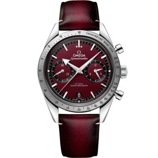Omega Speedmaster '57 40,5 mm, Stahl mit Lederarmband 332.12.41.51.11.001