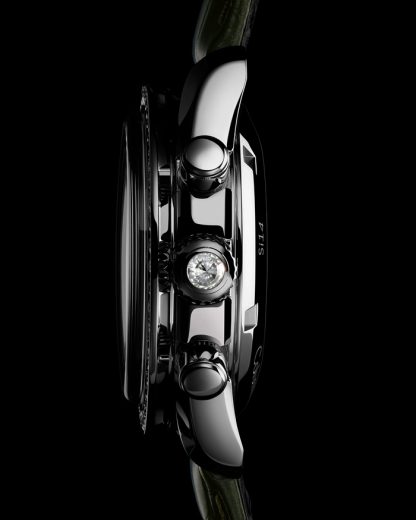 Omega Speedmaster 38 38 mm, Stahl mit Alligator 324.18.38.50.60.001 – Bild 6