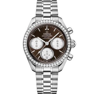 Omega Speedmaster 38 38 mm, Stahl mit Stahlarmband 324.15.38.50.63.001