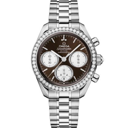 Omega Speedmaster 38 38 mm, Stahl mit Stahlarmband 324.15.38.50.63.001