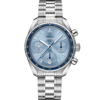 Omega Speedmaster 38 38 mm, Stahl mit Stahlarmband 324.30.38.50.03.001