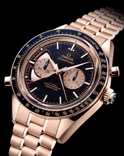 Omega Speedmaster Chrono Chime 45 mm, Sedna™-Gold mit Sedna™-Goldband 522.50.45.52.03.001 – Bild 3