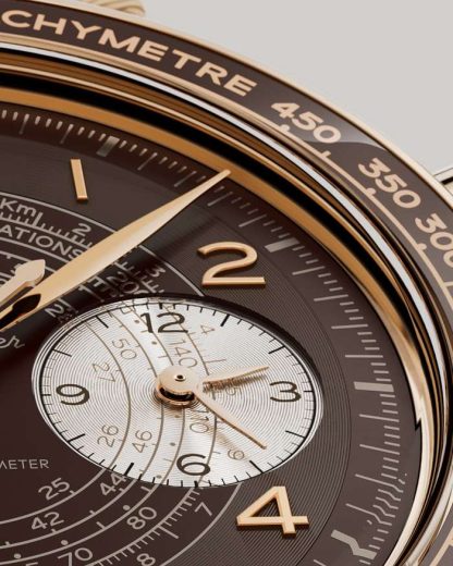 Omega Speedmaster Chronoscope 43 mm, Bronze Gold mit Lederarmband 329.92.43.51.10.001 – Bild 4