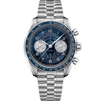 Omega Speedmaster Chronoscope 43 mm, Stahl mit Stahlarmband 329.30.43.51.03.001