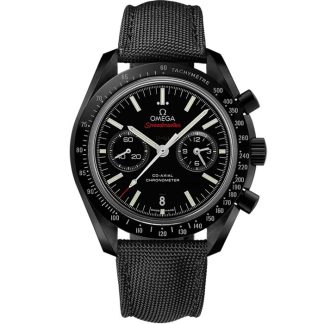 Omega Speedmaster Dark Side of the Moon 44,25 mm, Schwarze Keramik mit Beschichtetem Nylonarmband mit Faltschließe 311.92.44.51.01.007