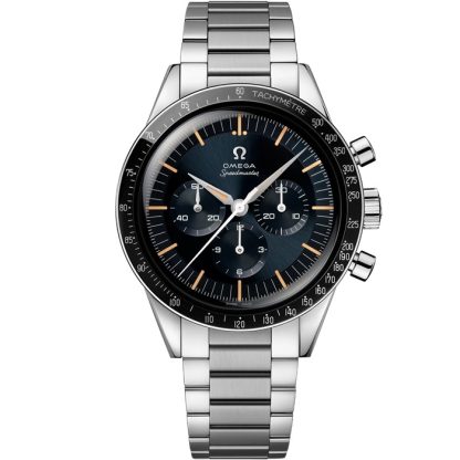 Omega Speedmaster First OMEGA in Space 39,7 mm, Stahl mit Stahlarmband 310.30.40.50.06.001