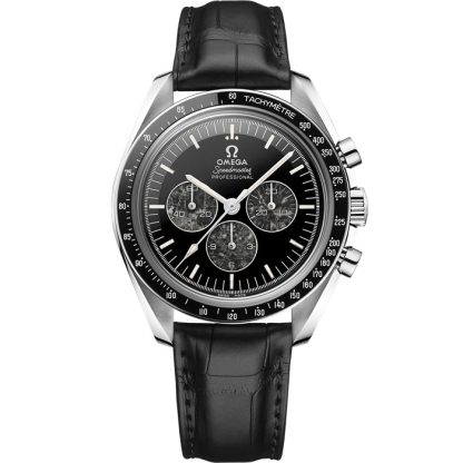 Omega Speedmaster Kaliber 321 42 mm, Platin mit Lederarmband 311.93.42.30.99.001