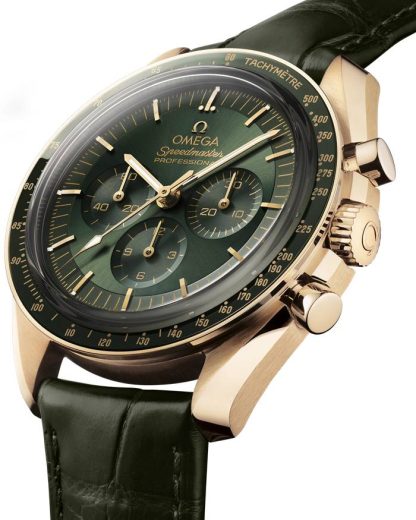 Omega Speedmaster Moonwatch Professional 42 mm, Moonshine™-Gold mit Lederarmband 310.63.42.50.10.001 – Bild 3