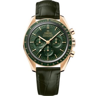 Omega Speedmaster Moonwatch Professional 42 mm, Moonshine™-Gold mit Lederarmband 310.63.42.50.10.001