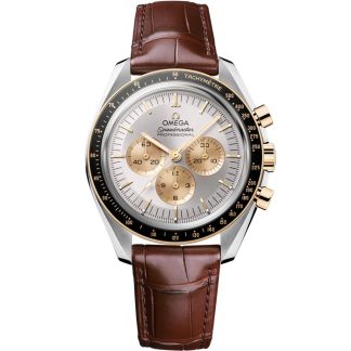 Omega Speedmaster Moonwatch Professional 42 mm, Stahl - Moonshine™-Gold mit Alligator 310.23.42.50.02.001