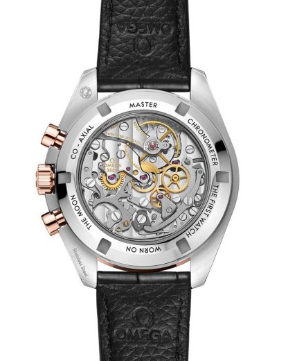 Omega Speedmaster Moonwatch Professional 42 mm, Stahl - Sedna™-Gold mit Alligator 310.23.42.50.99.001 – Bild 2