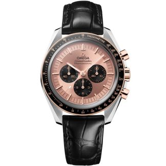 Omega Speedmaster Moonwatch Professional 42 mm, Stahl - Sedna™-Gold mit Alligator 310.23.42.50.99.001