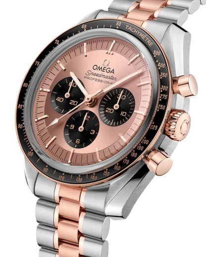 Omega Speedmaster Moonwatch Professional 42 mm, Stahl - Sedna™-Gold mit Stahl- und Sedna™-Goldband 310.20.42.50.99.001 – Bild 4