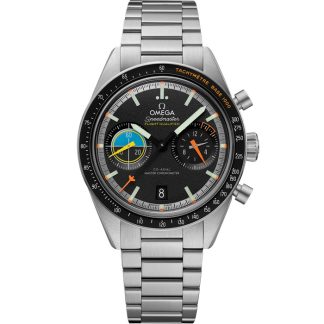 Omega Speedmaster Pilot 40,85 mm, Stahl mit Stahlarmband 332.10.41.51.01.002