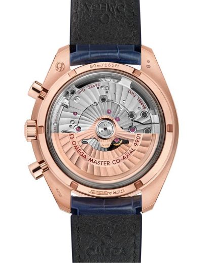 Omega Speedmaster Racing 44,25 mm, Sedna™-Gold mit Lederarmband 329.53.44.51.03.001 – Bild 2