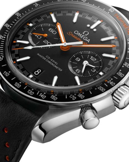 Omega Speedmaster Racing 44,25 mm, Stahl mit Lederarmband 329.32.44.51.01.001 – Bild 2