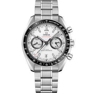 Omega Speedmaster Racing 44,25 mm, Stahl mit Stahlarmband 329.30.44.51.04.001