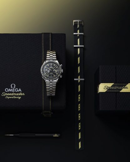 Omega Speedmaster Super Racing 44,25 mm, Stahl mit Stahlarmband 329.30.44.51.01.003 – Bild 4