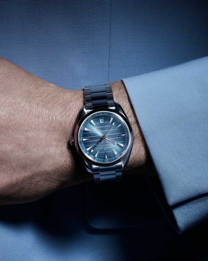 Omega Summer Blue Seamaster Aqua Terra 150M 41 mm, Stahl mit Stahlarmband 220.10.41.21.03.005 – Bild 4