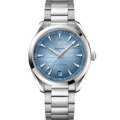 Omega Summer Blue Seamaster Aqua Terra 150M 41 mm, Stahl mit Stahlarmband 220.10.41.21.03.005