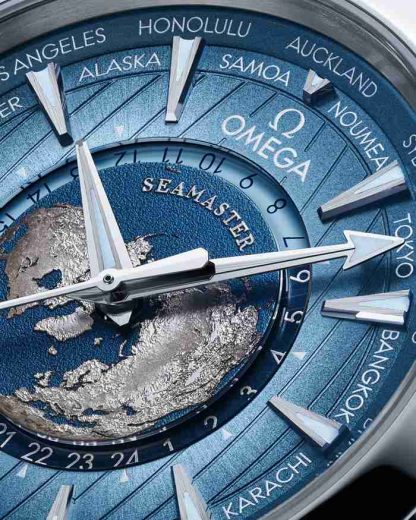Omega Summer Blue Seamaster Aqua Terra 150M 43 mm, Stahl mit Stahlarmband 220.10.43.22.03.002 – Bild 3
